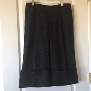Catherine Malandrino tweed look culottes, size 4